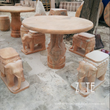 Popular Designs outdoor stone tables and benches